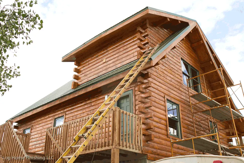 log home maintenance